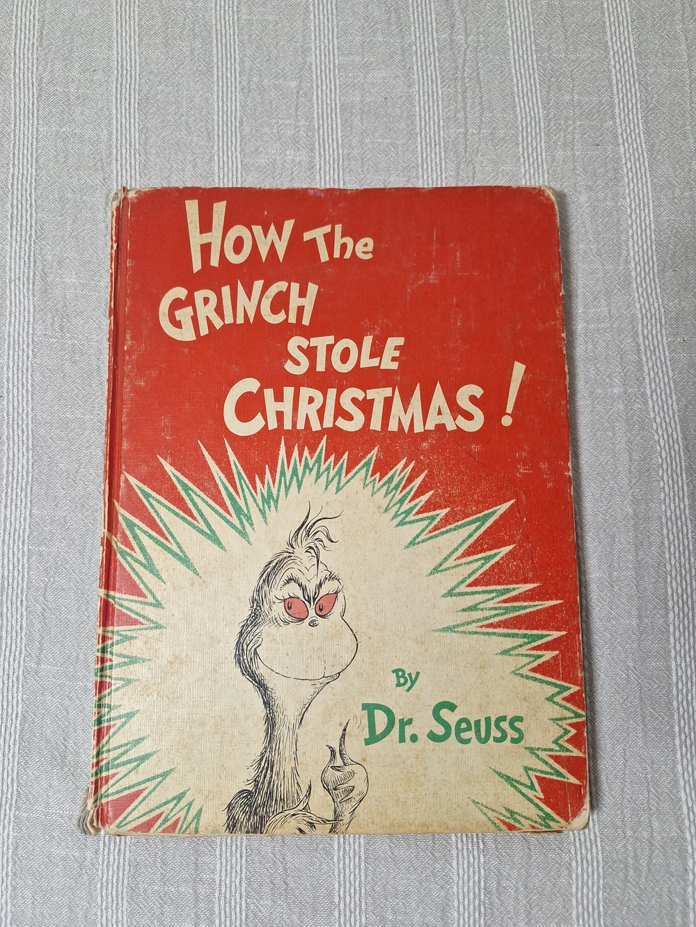 How the Grinch Stole Christmas HC by Dr. Seuss 1st Edition Later Printing 1957